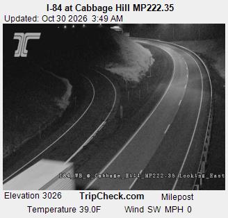 I-84 at Cabbage Hill MP222.35